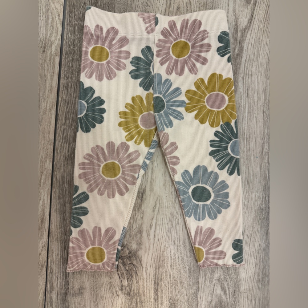 Little Co Floral Patterned 12 month girl Leggings